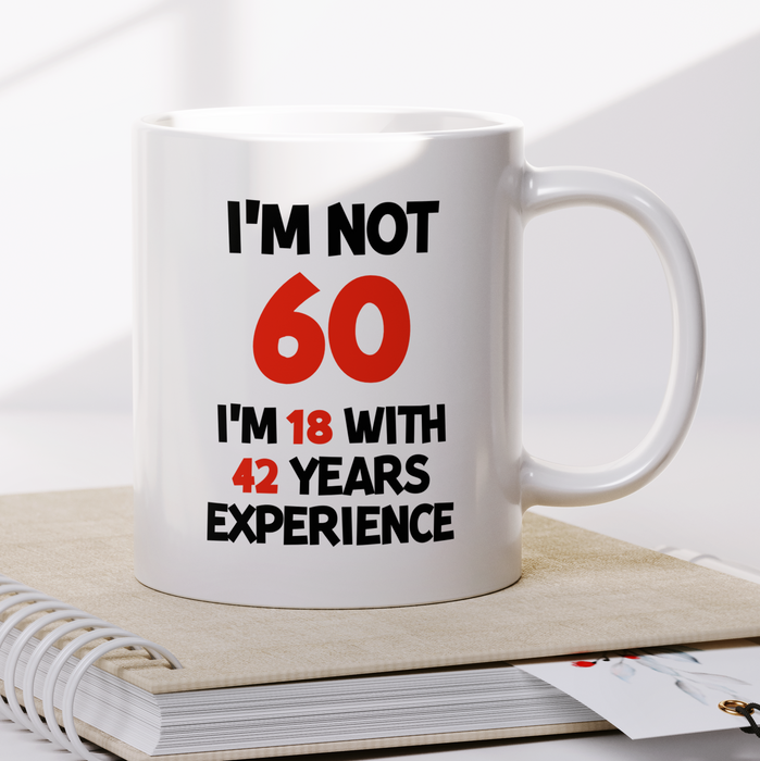 18 With Experience Personalised Mug