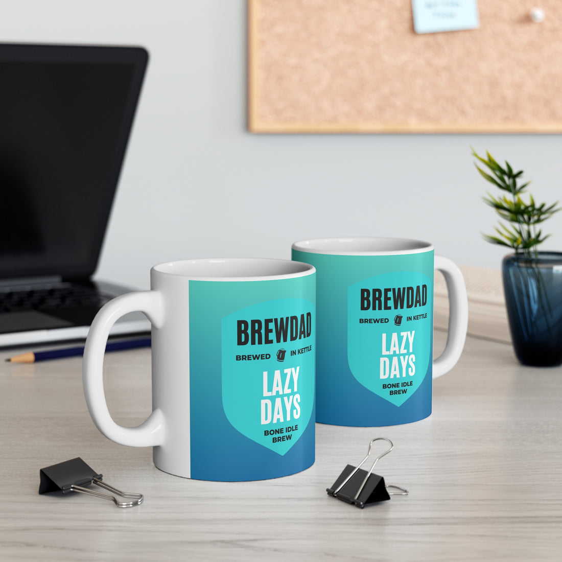 Brewdad Lazy Days Craft Beer Style Mug