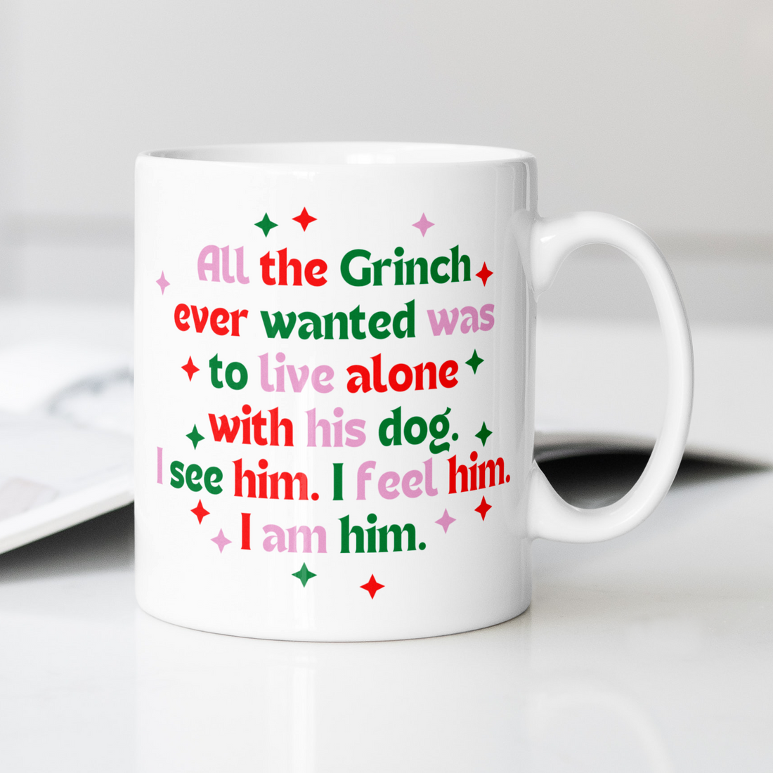 I Am The Grinch Mug