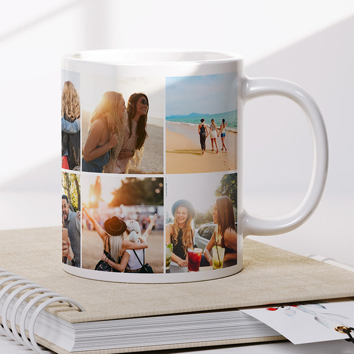 10 Photo Collage Mug