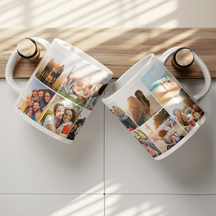 10 Photo Collage Mug