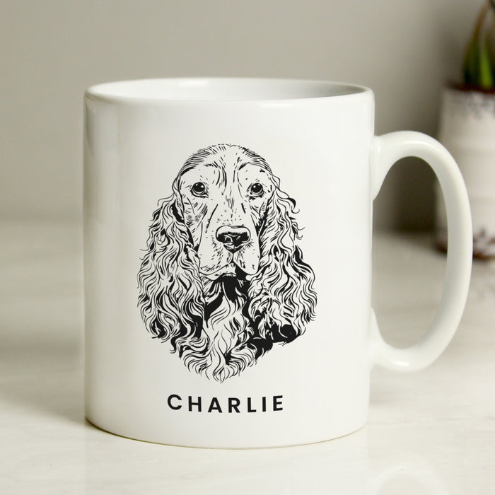 Personalised Dog Breed Mug