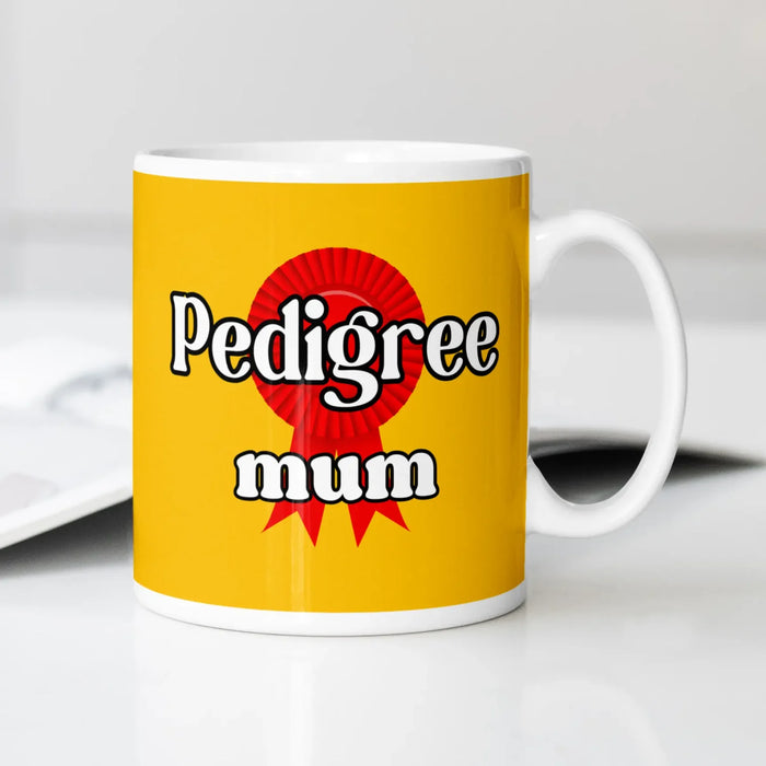 Pedigree Mum Personalised Mug