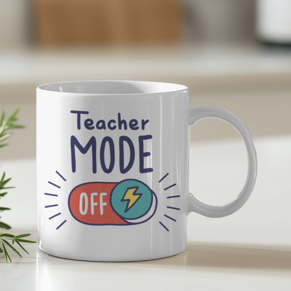 Teacher Mode: Off End of Term Mug